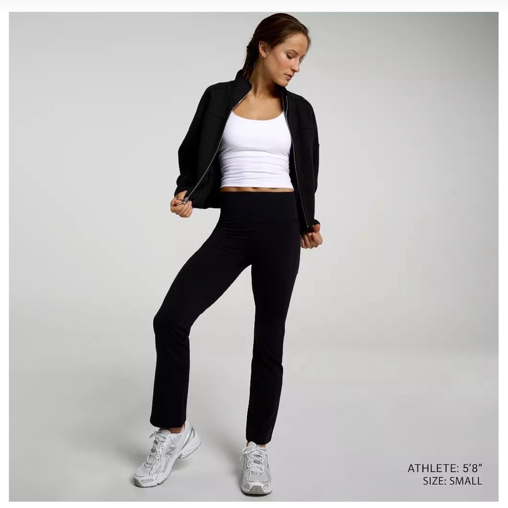 CALIA Women's Essential High Rise Slim Flare Legging